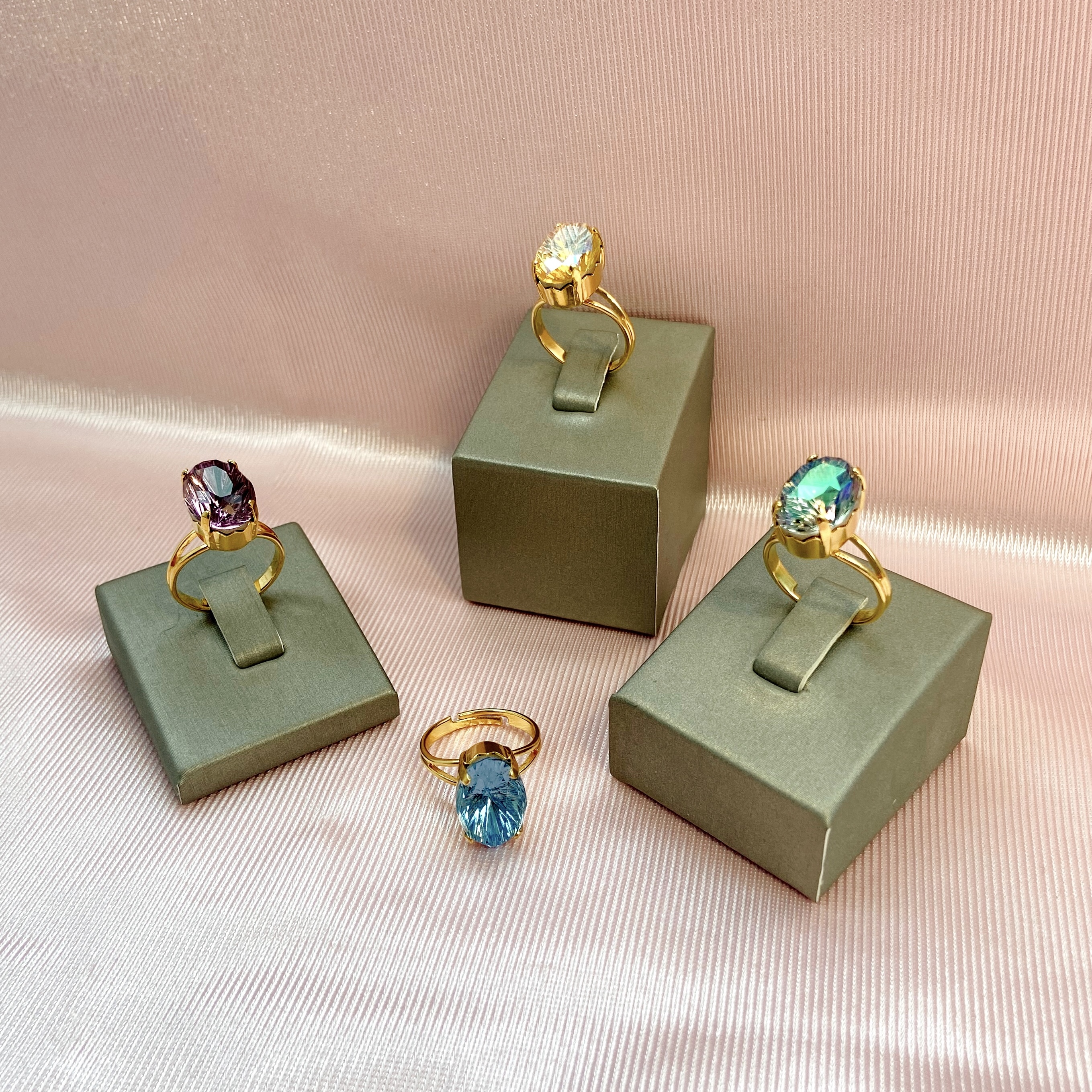 Anillo oval místico