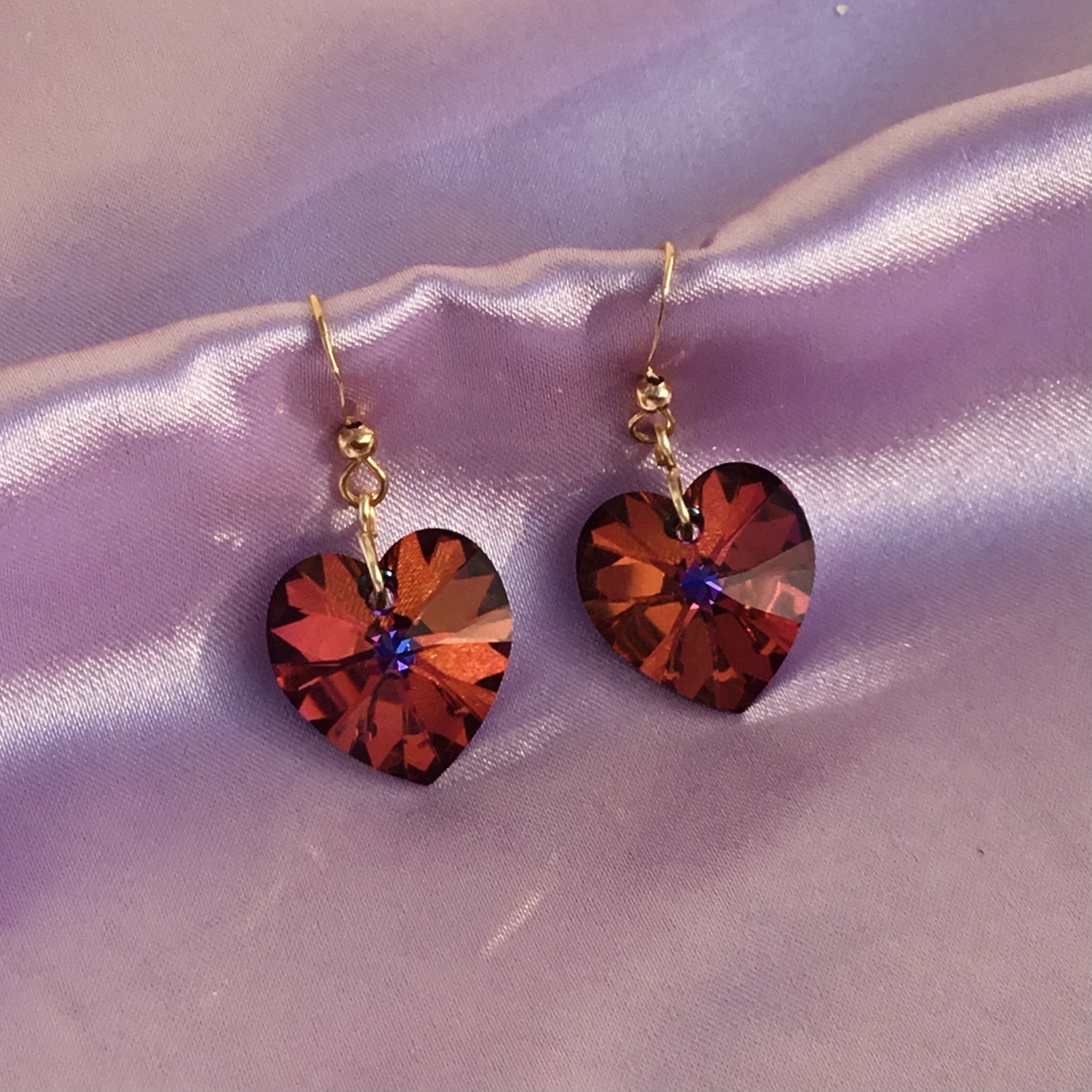 ARETES DIJE CORAZÓN