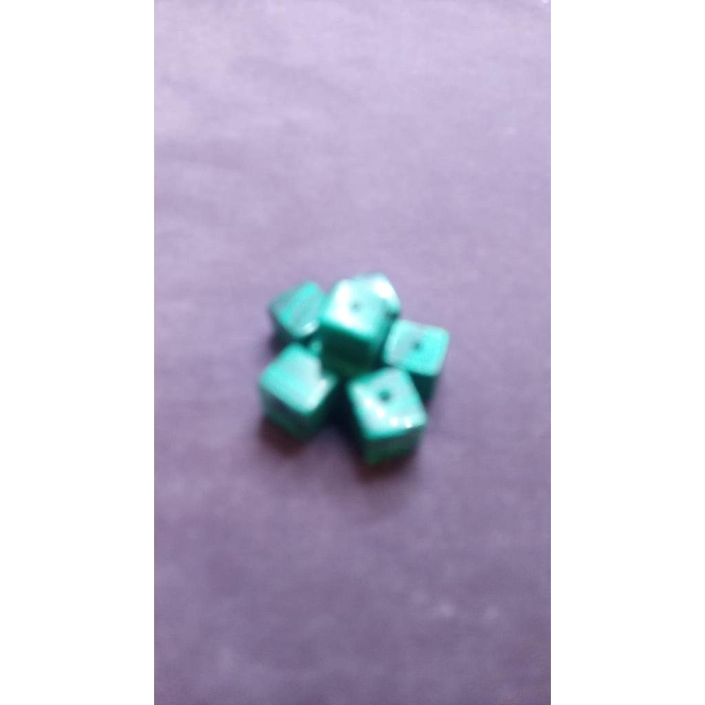 MINERAL CUBO/BOLA MALAQUITA