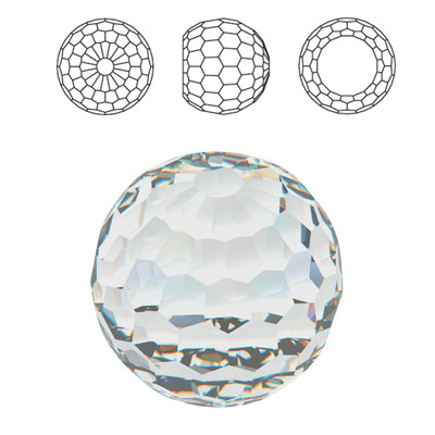 4869 10mm CRYSTAL AB ENGASTE